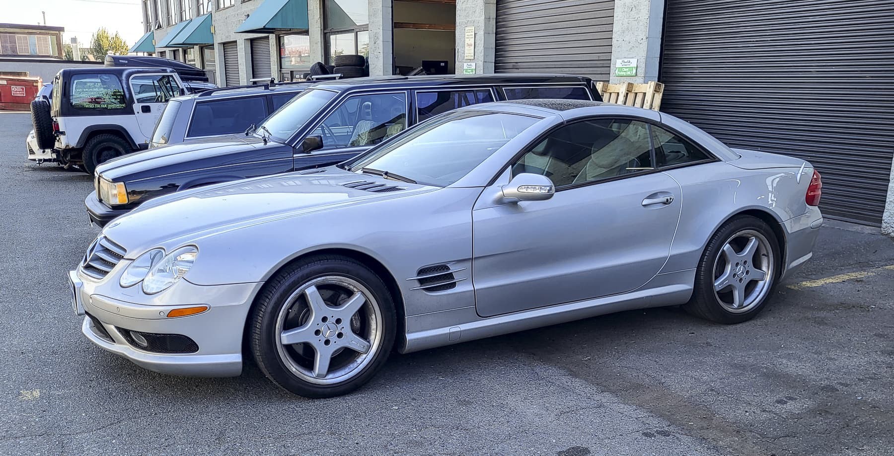 2003 Mercedes Benz SL500, Heater: AC Control