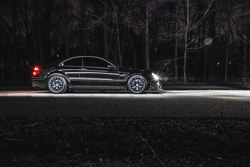 Mercedes-Benz CLK63 AMG Black Series front view