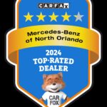 Mercedes-Benz of North Orlando Awarded CARFAX Top-Rated Dealer for Sixth Consecutive Year in Orlando, Florida