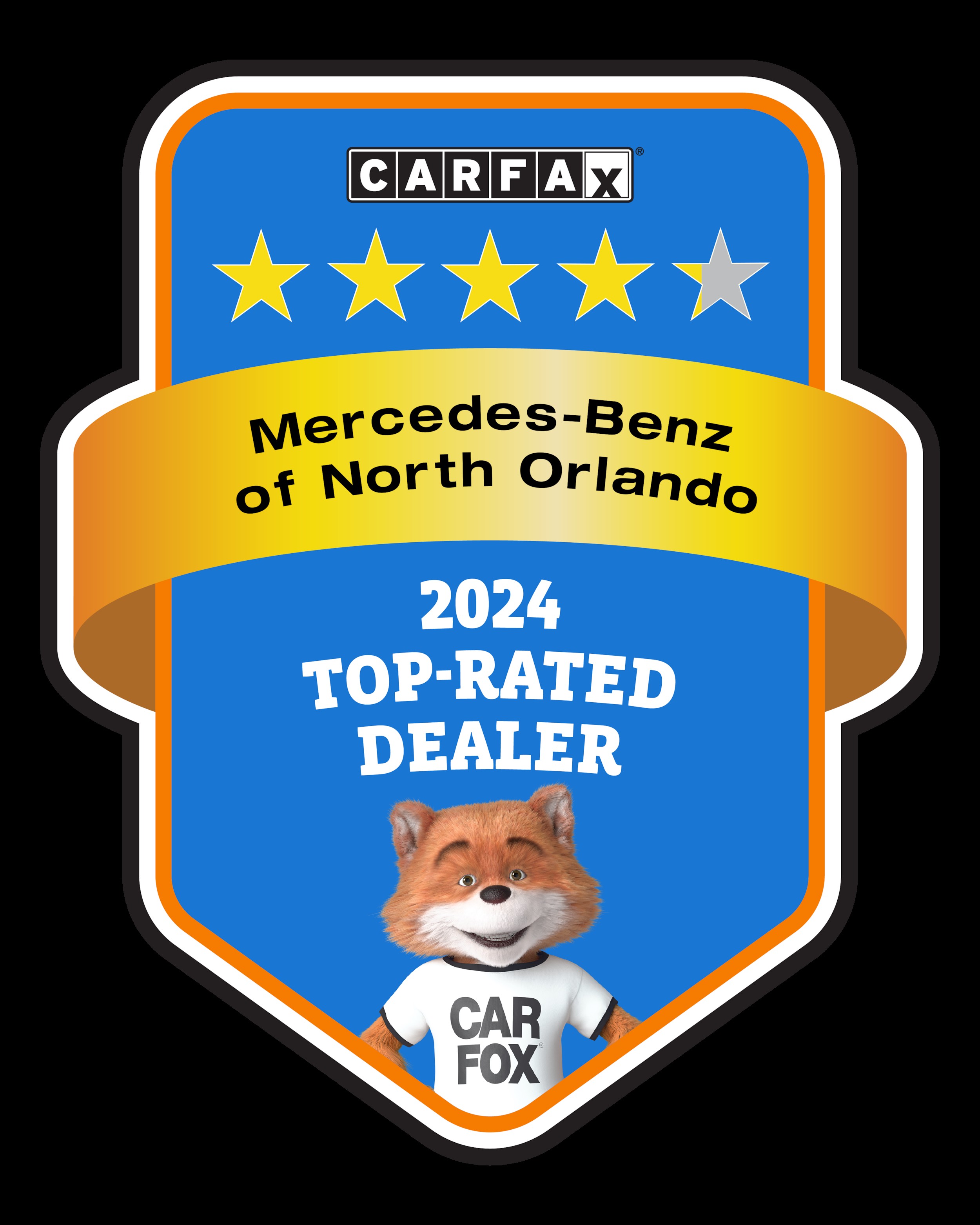 Mercedes-Benz of North Orlando Awarded CARFAX Top-Rated Dealer for Sixth Consecutive Year in Orlando, Florida