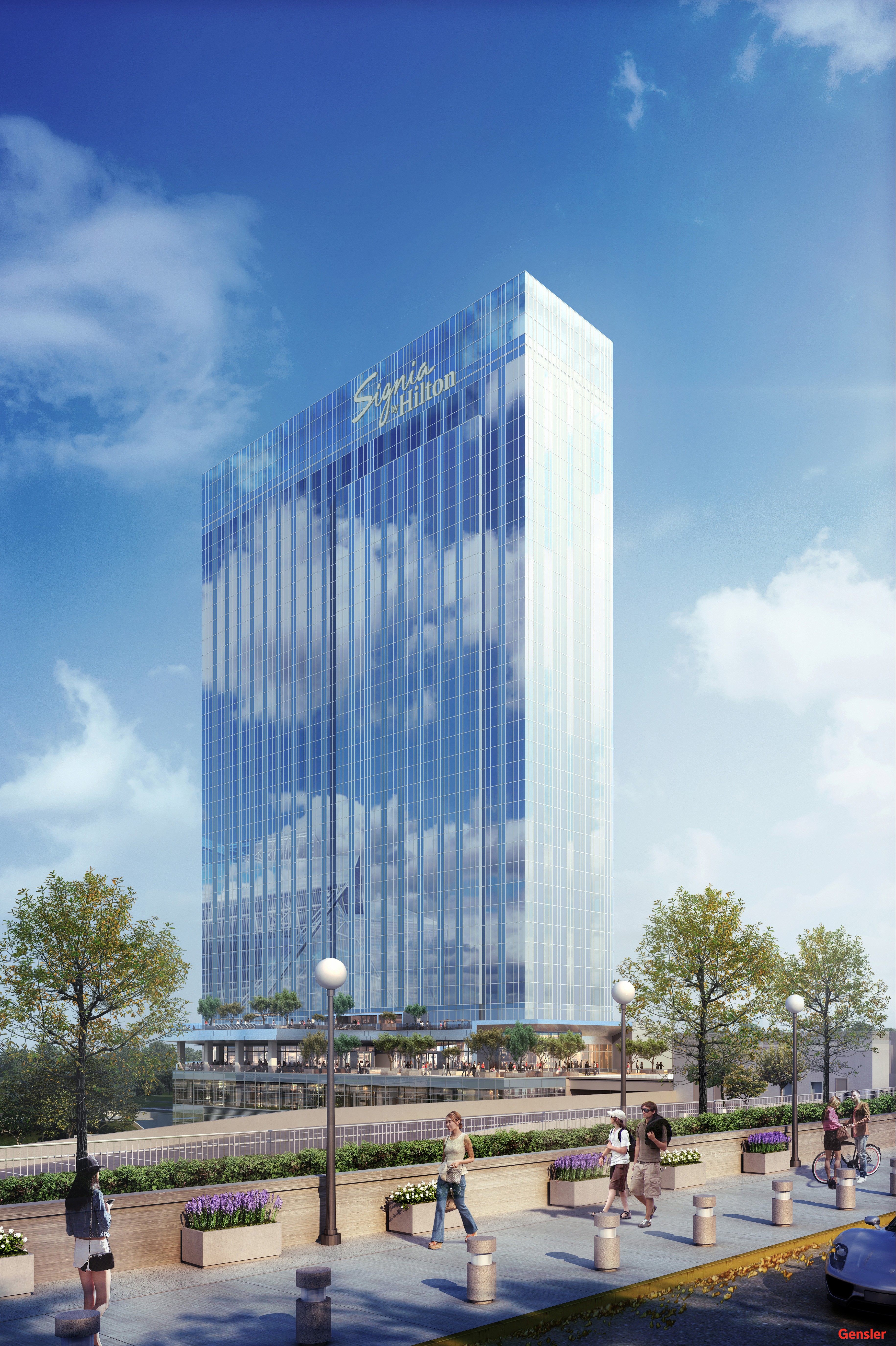 Signia by Hilton Atlanta Exterior - Rendering Daytime