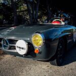 Dust-covered Mercedes-Benz 190 SL barn find awaiting restoration