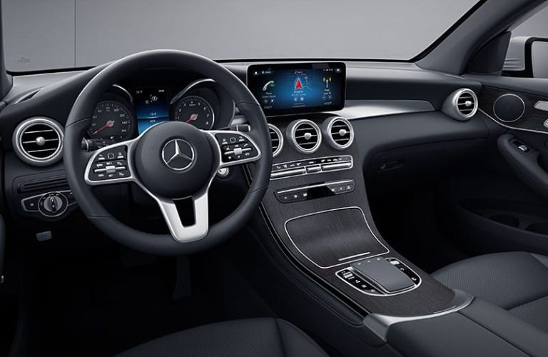 Used Mercedes-Benz GLC dashboard view